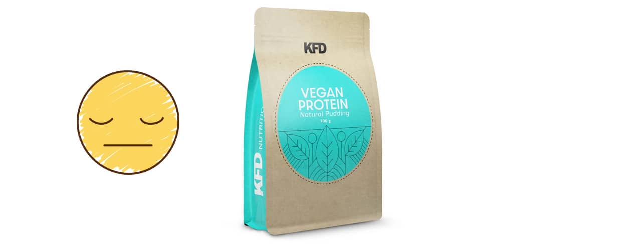 Średnia roślinna odżywka białkowa Vegan Protein KFD