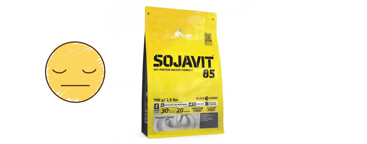 Średnia roślinna odżywka białkowa Sojavit 85 Olimp