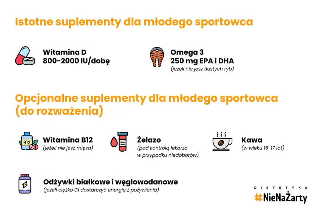 suplementy dla młodych sportowców