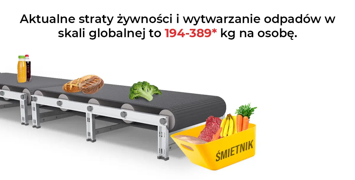 Dbam o klimat - wyrzucanie żywności do śmieci