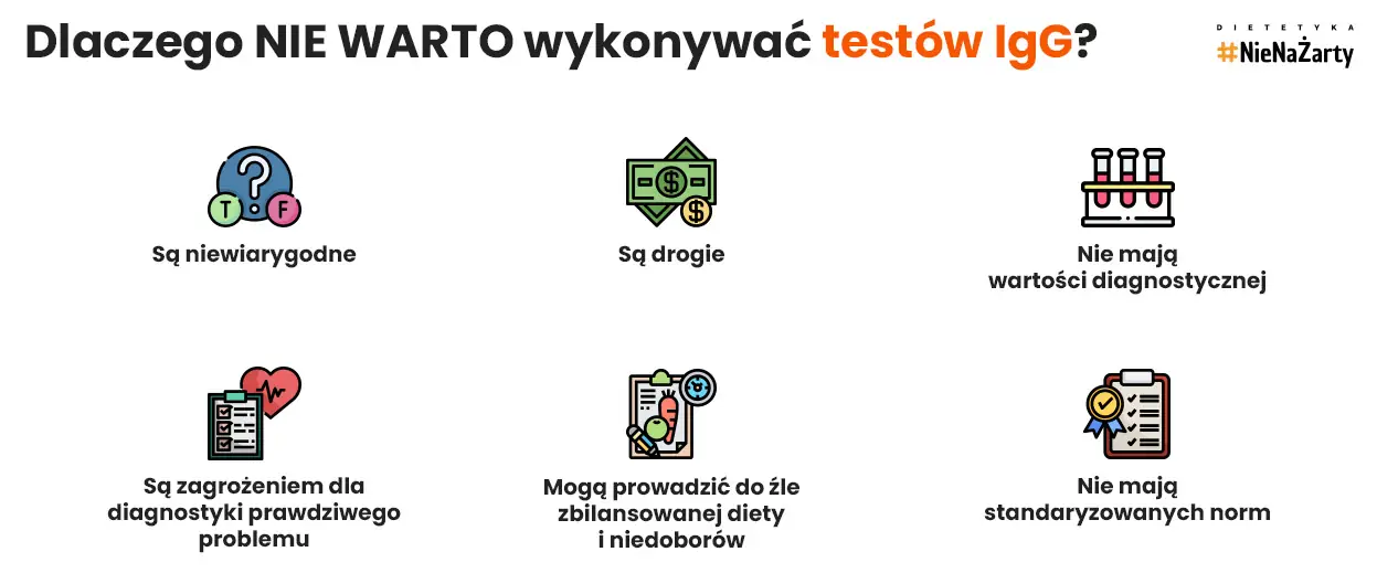 Testy na nietolerancje pokarmowe - czy warto je robić