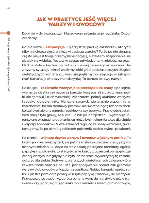 Storna książki Jedz Normalnie. Osiągaj więcej.