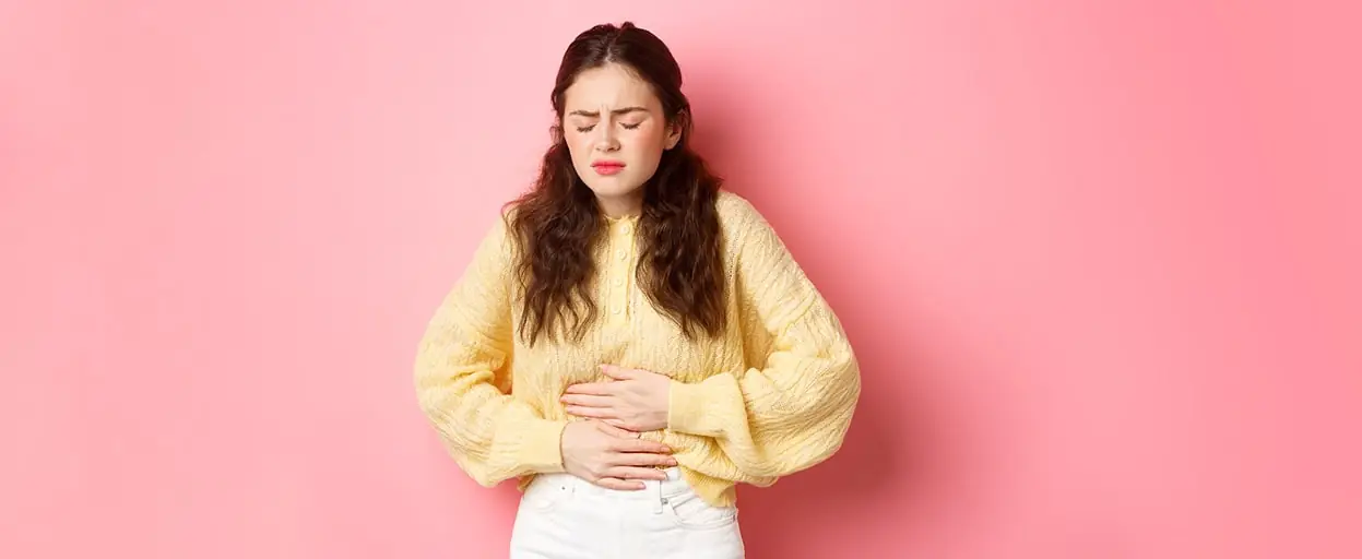Bóle menstruacyjne podczas bolesnego miesiączkowania