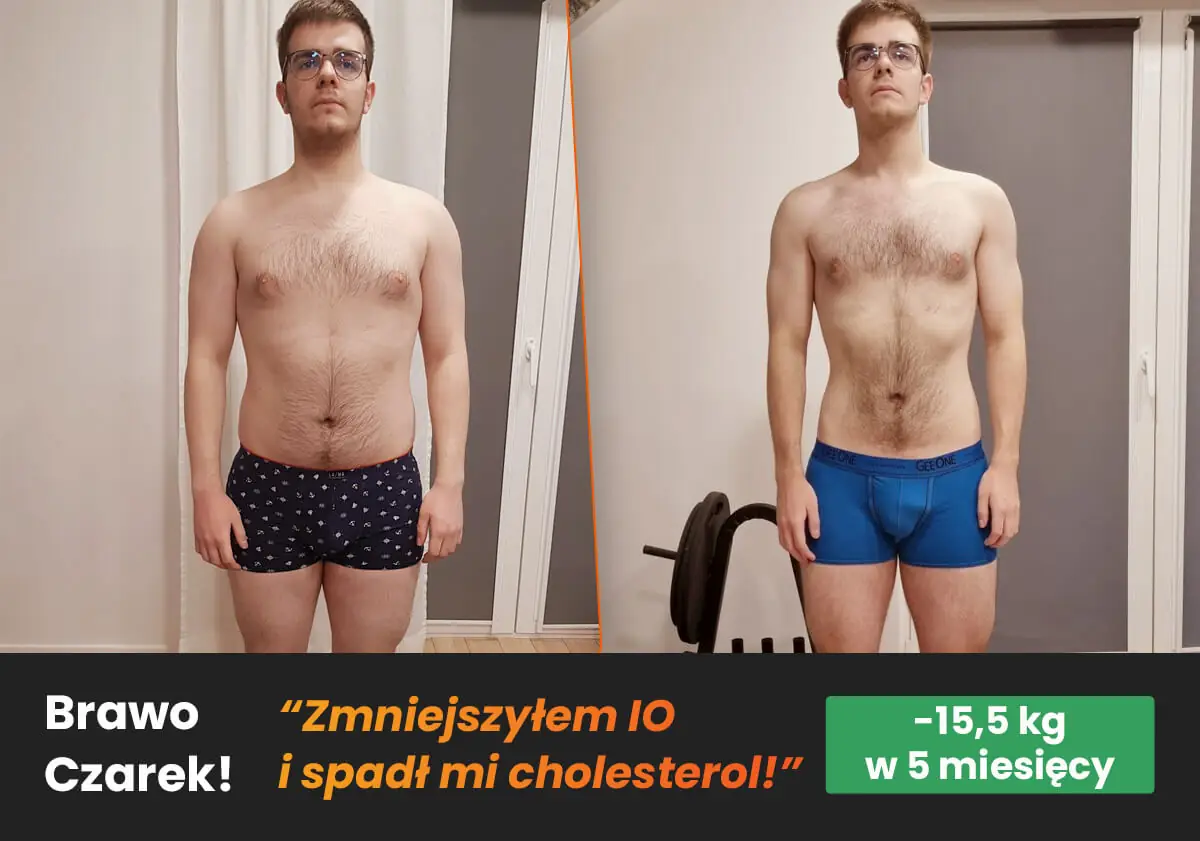 Przemiana pacjenta który schudł 15 kilogramów