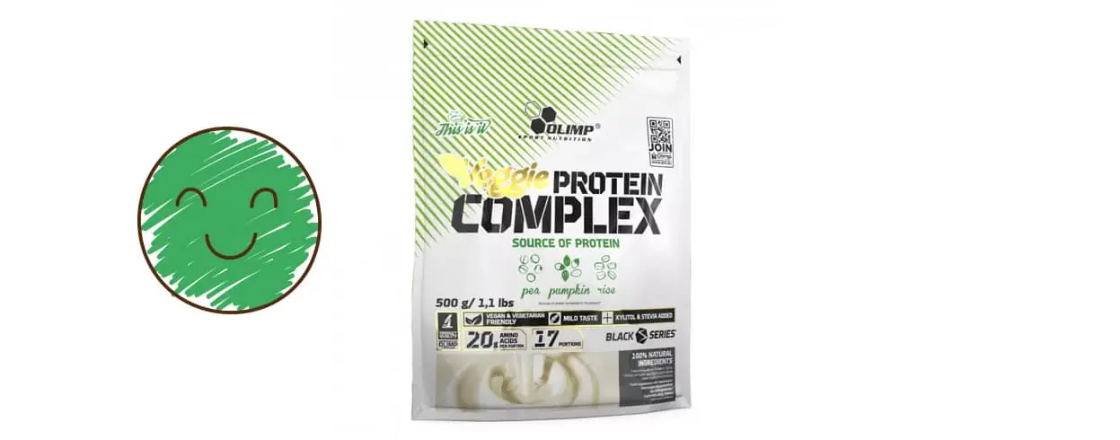 Dobra roślinna odżywka białkowa Veggie Protein Complex Olimp