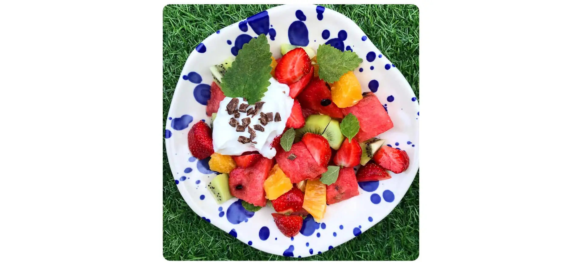 Sałatka owocowa z jogurtem