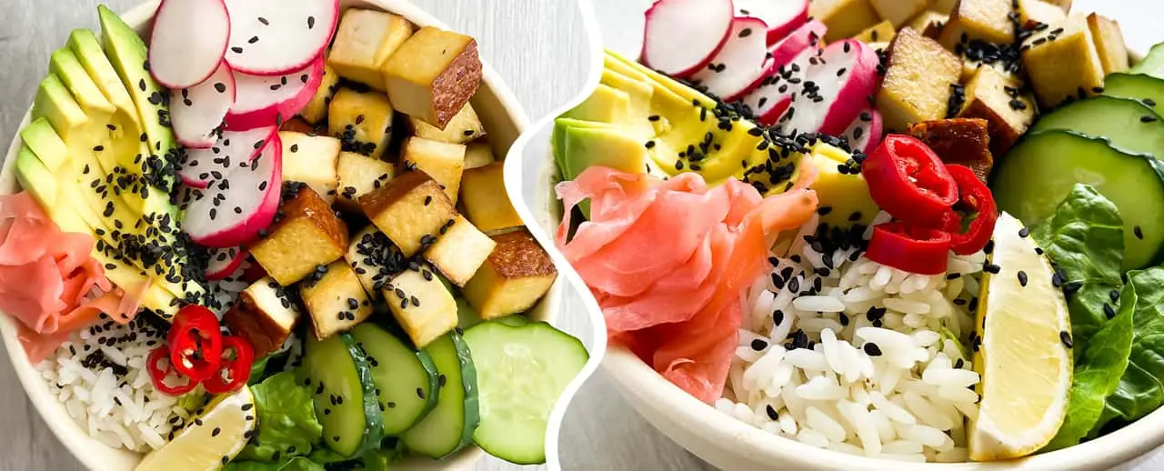 Poke bowl z tofu