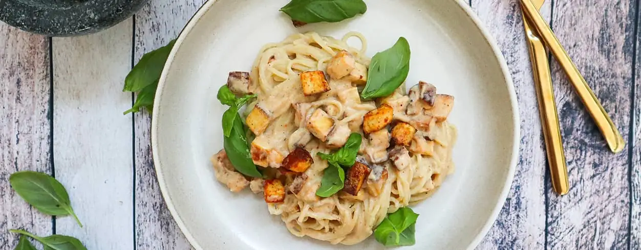 Carbonara z tofu