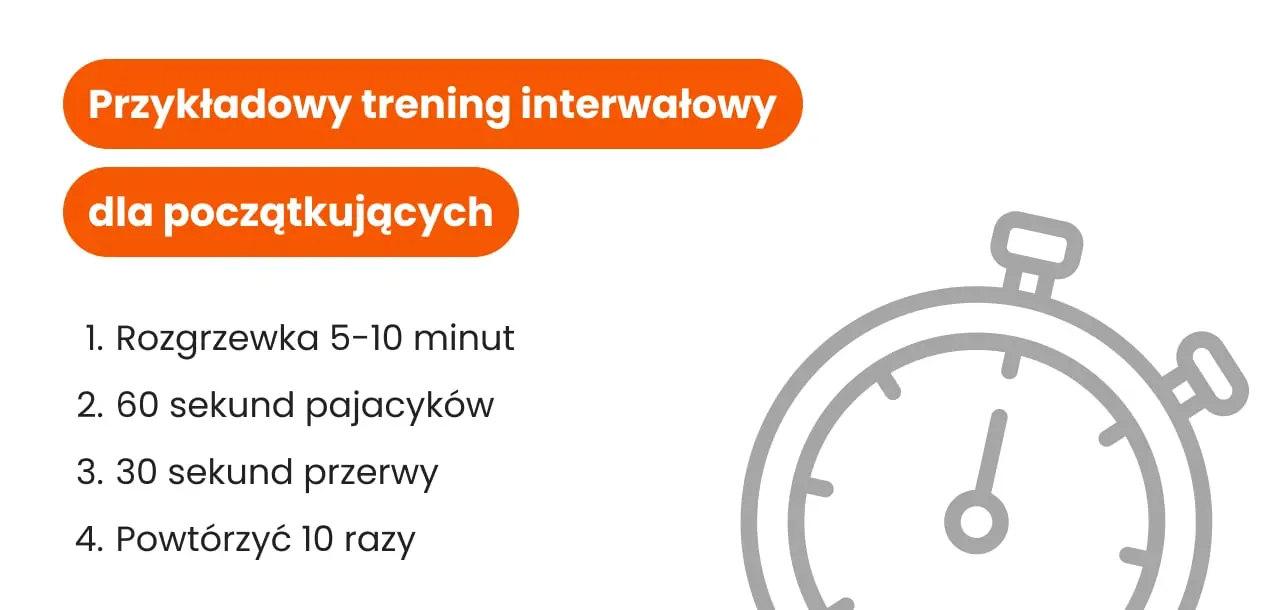 Przykładowy trening interwałowy dla początkujących