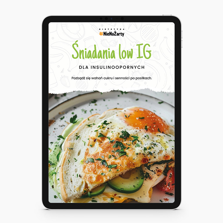 Ebook śniadania low IG dla insulinoopornych