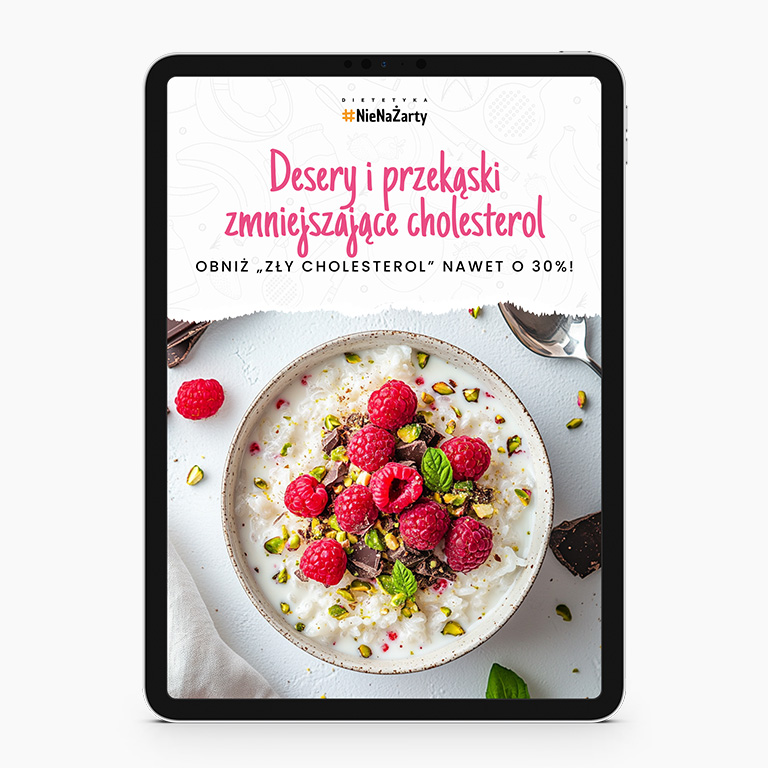 Desery i przekąski obniżające cholesterol