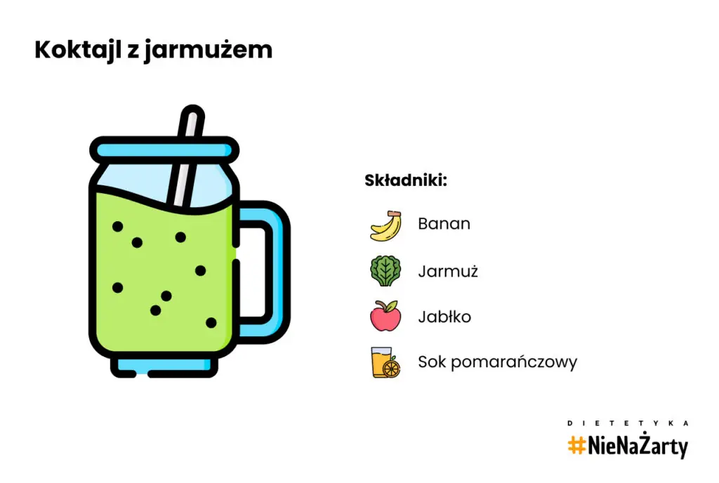 najskuteczniejszy koktajl odchudzający z jarmużem