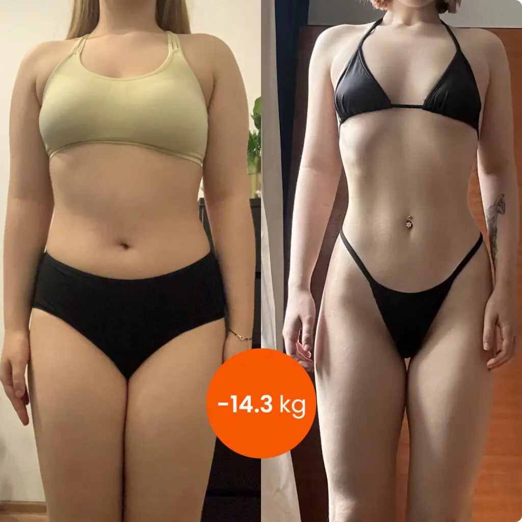 Metamorfoza sylwetki, przemiana - Dietetyka #NieNaŻarty