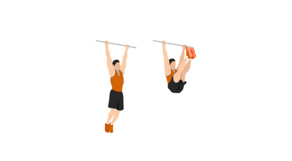 Hanging Leg Raises - unoszenie nóg w zwisie