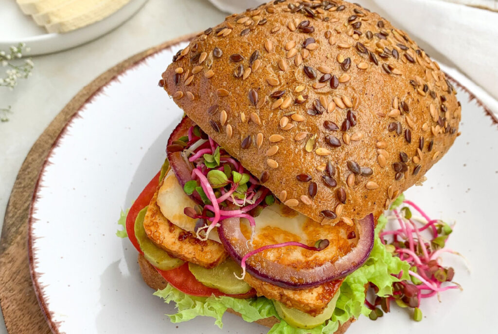 burger z halloumi