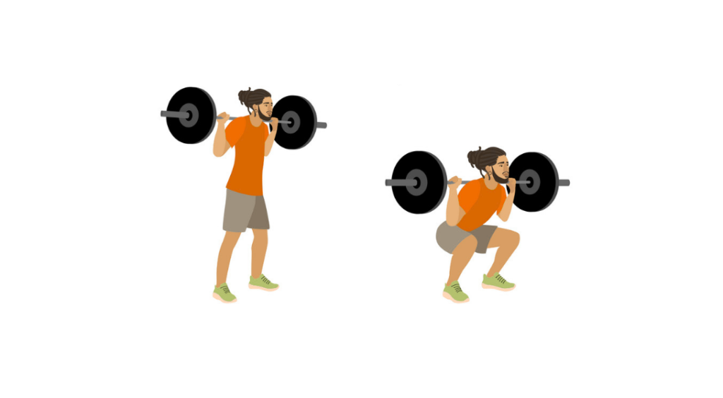Slow Ecc BB Squat - Przysiad ze sztangą z wolnym opuszczaniem