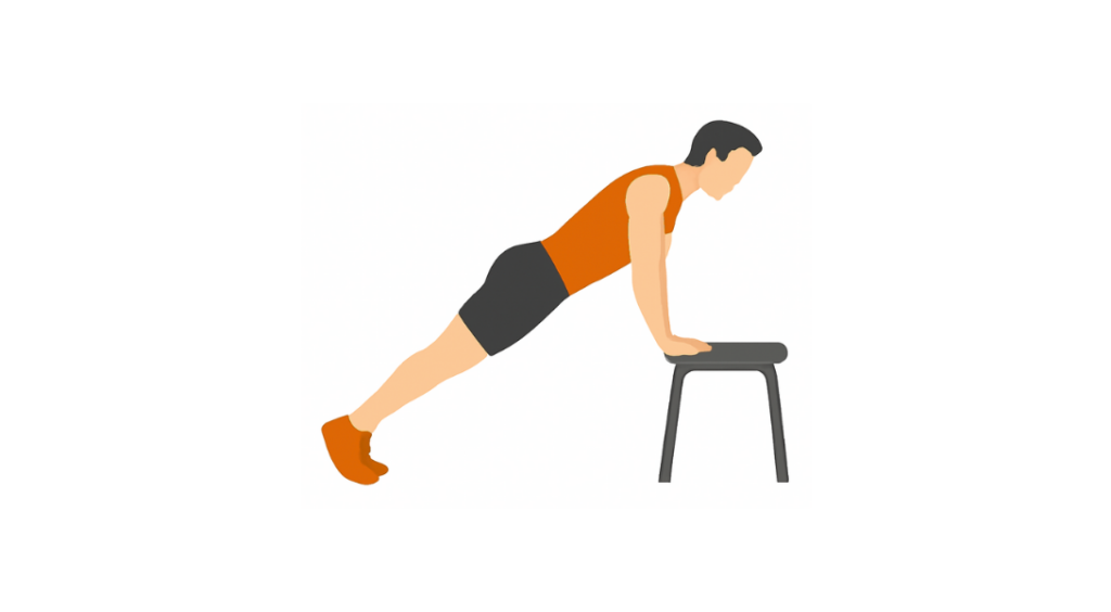 Bench Push Ups