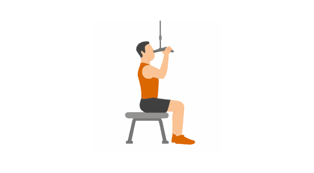Neutral Grip Lat Cable Pulldown - Ściąganie drążka neutralnym chwytem
