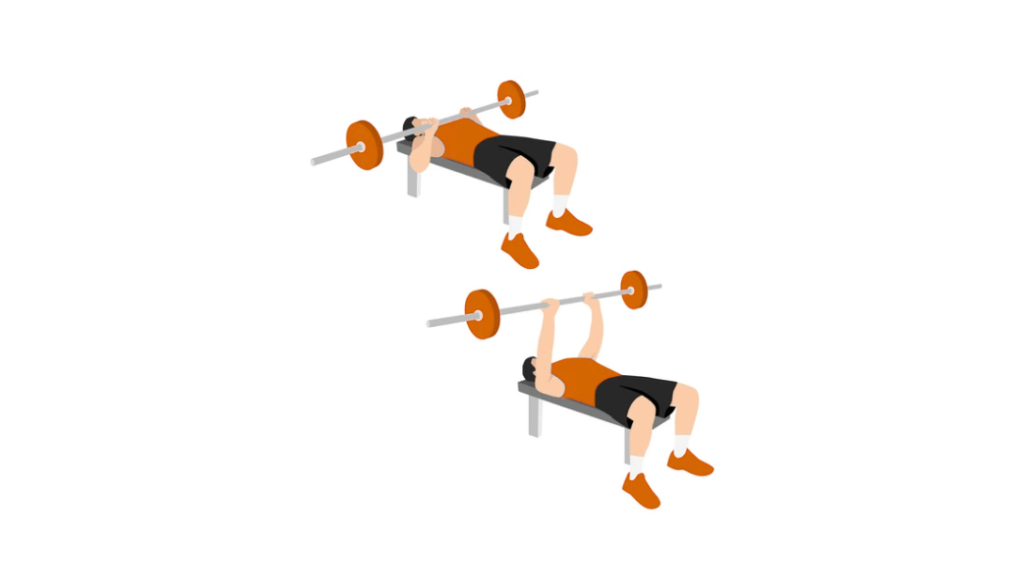 Biacromial Grip Bench Press - Wyciskanie sztangi na ławce płaskiej chwytem biakromialnym