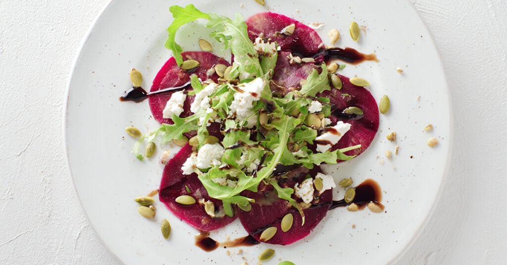 carpaccio z buraka