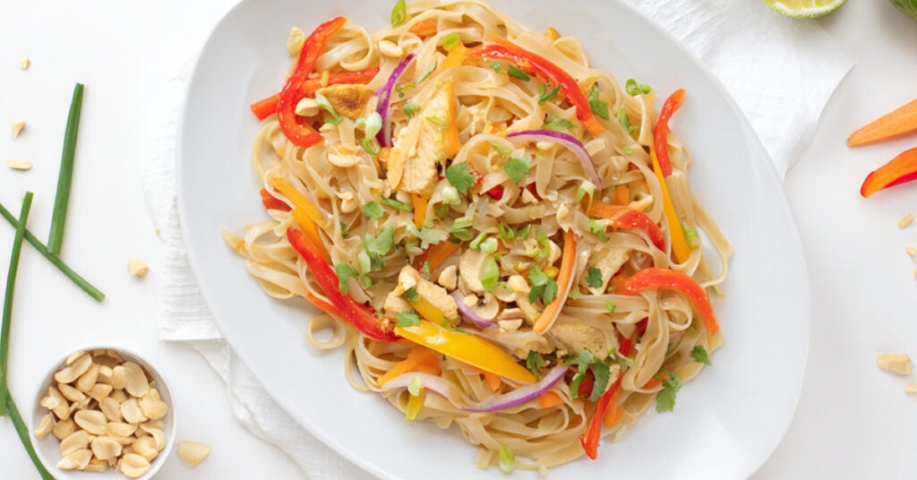 Pad Thai z kurczakiem