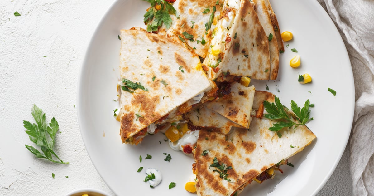 Quesadilla z tofu