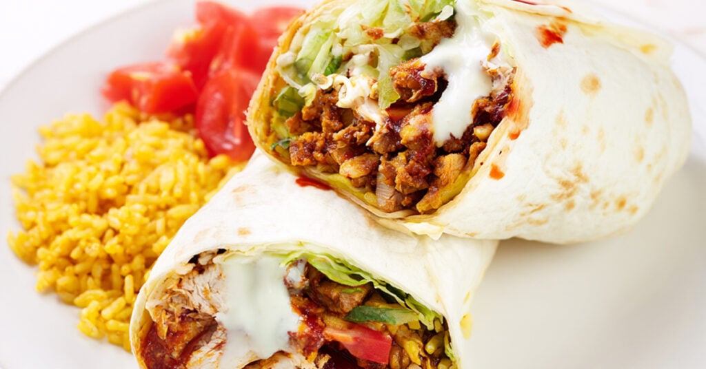 burrito z indykiem
