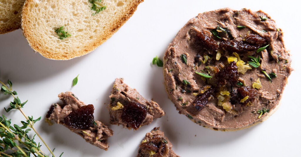 Pasta z wątróbki drobiowej