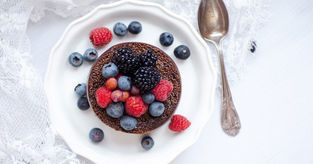 Czekoladowy budyń jaglany