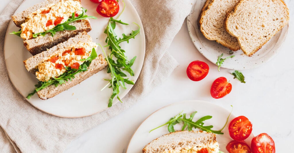 pomidorowa pasta z tofu
