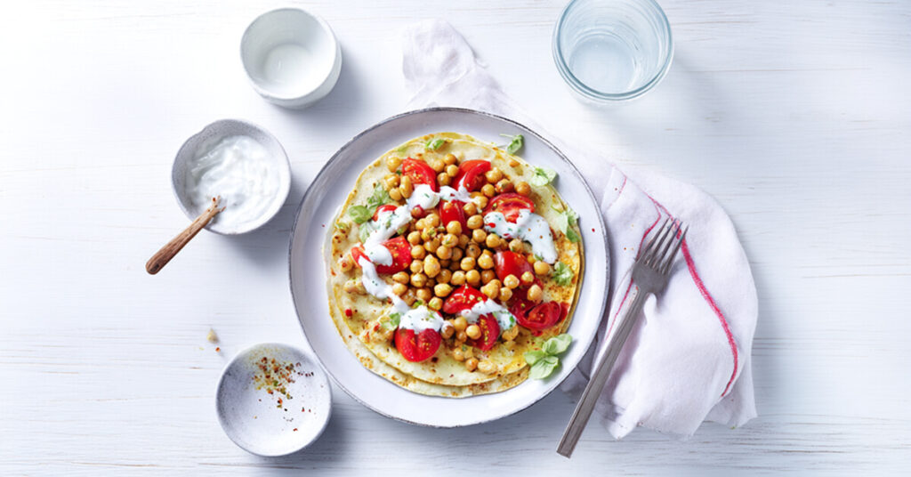 Tortilla z ciecierzycą