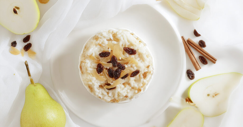 Zapiekany ryż na mleku