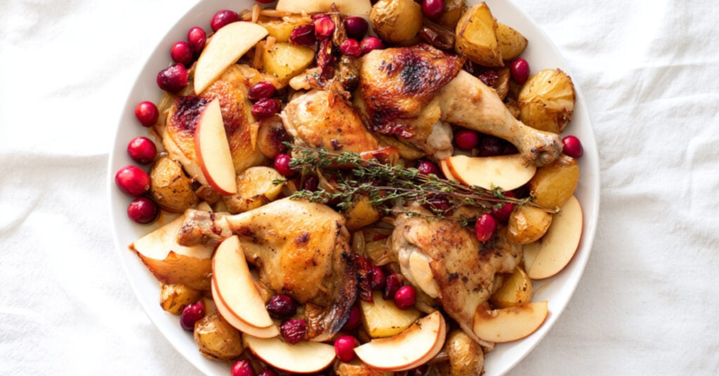 Pieczone uda z kurczaka