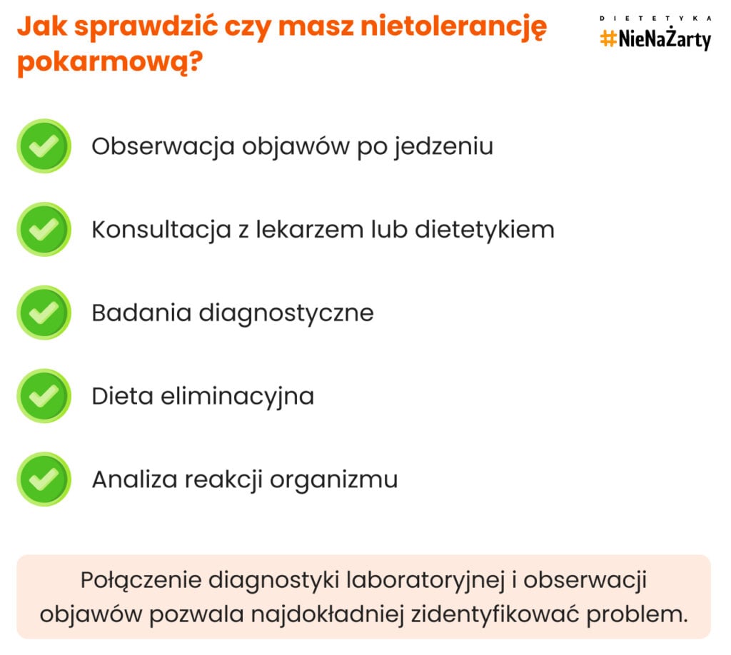 Jak sprawdzić czy masz nietolerancję pokarmową