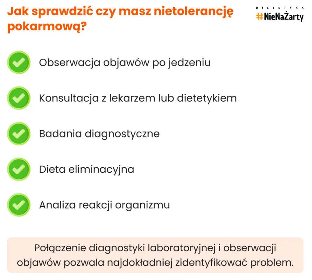 Jak sprawdzić czy masz nietolerancję pokarmową