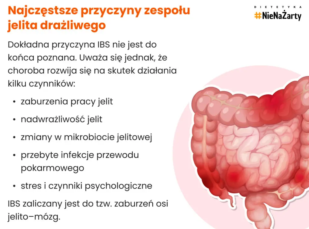Najczęstsze przyczyny zespołu jelita drażliwego