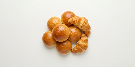 Bułki i rogale maślane