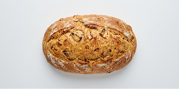 Chleb mieszany pytlowy z cebulą