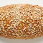 Chleb mieszany z płatkami owsianymi