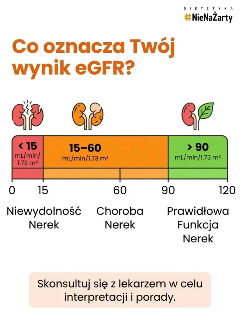 co oznacza wynik eGFR