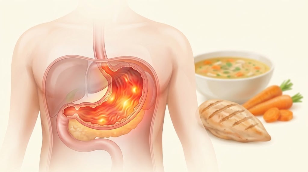 dieta w nadżerce żołądka