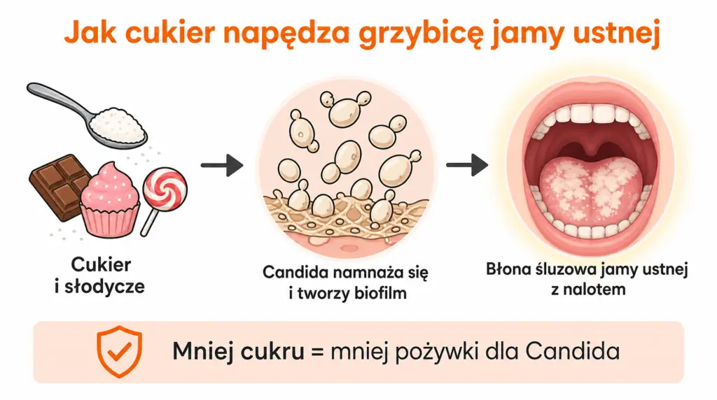 grzybica jamy ustnej