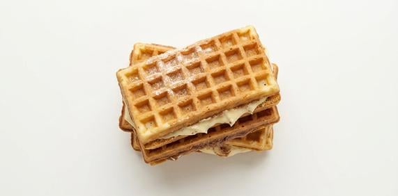 Wafle nadziewane