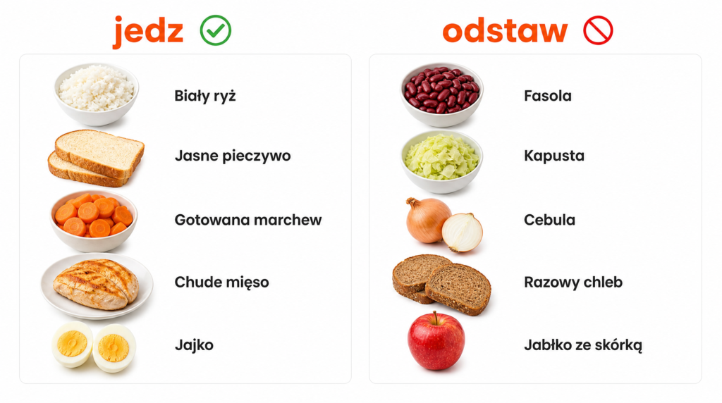 dieta przed rtg