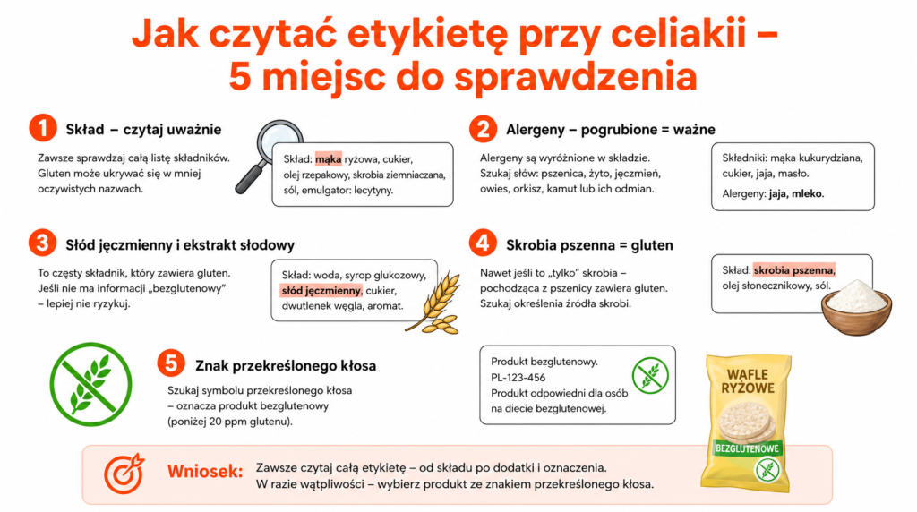 celiakia i dieta bezglutenowa