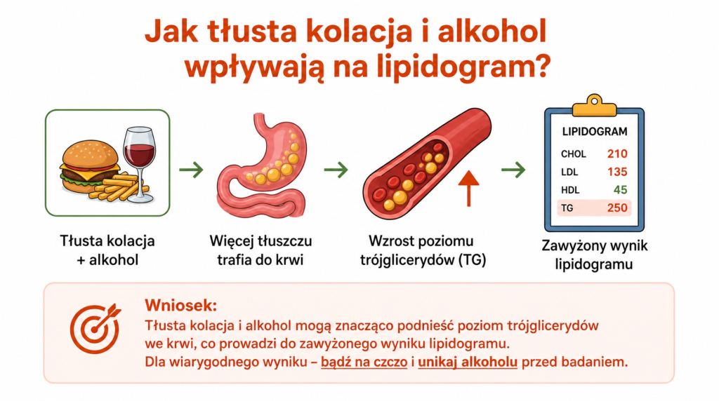 lipidogram - przygotowanie do badania
