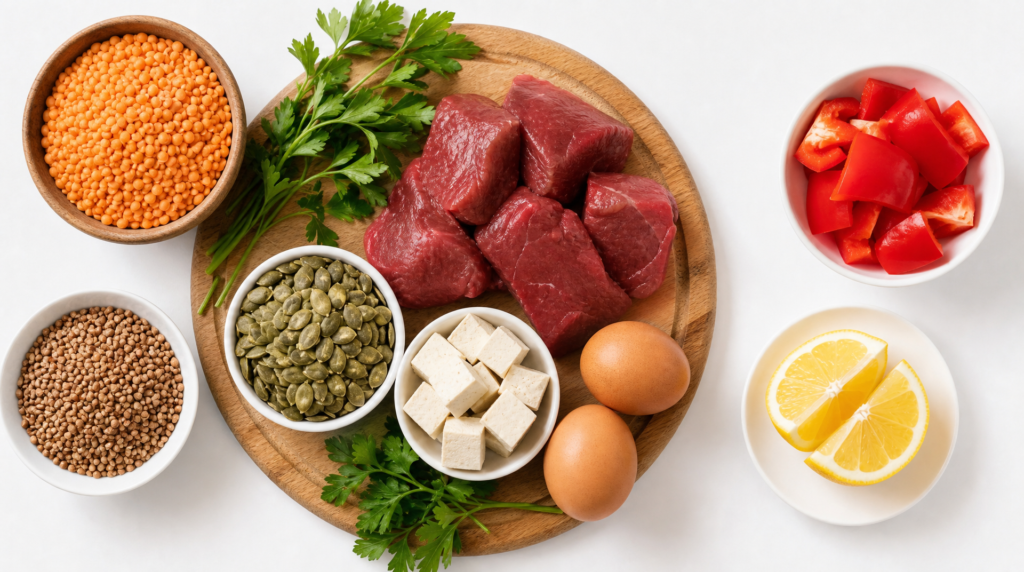 dieta przy niedoborach zelaza