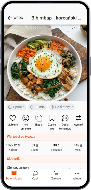 Bibimbap koreański