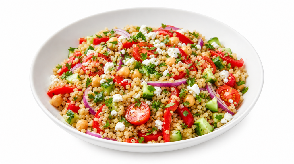 salatka z kasza bulgur