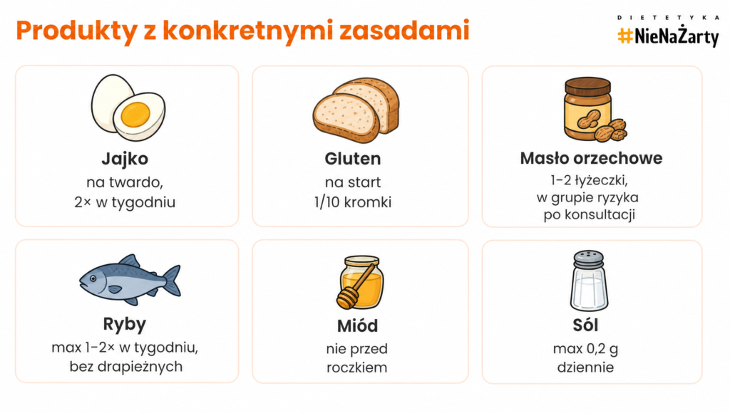 rozszerzanie diety niemowlaka